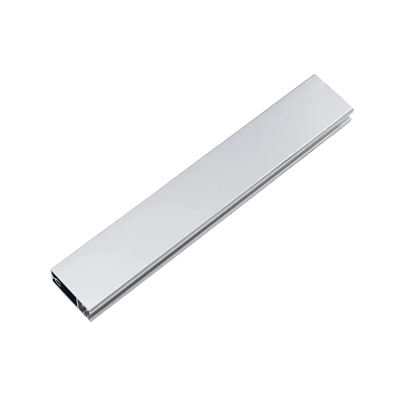High-intensity bright oxidation shower enclosure aluminum profile