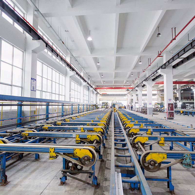 Extrusion workshop - 1450T press machine malamig na kama